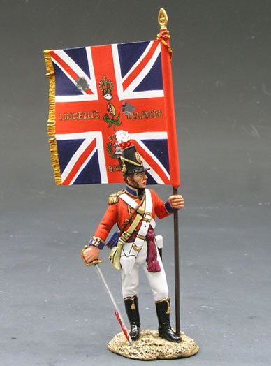KING & COUNTRY NAPOLEONIC COLDSTREAM GUARDSMAN ADVANCING NA193 RETIRED 